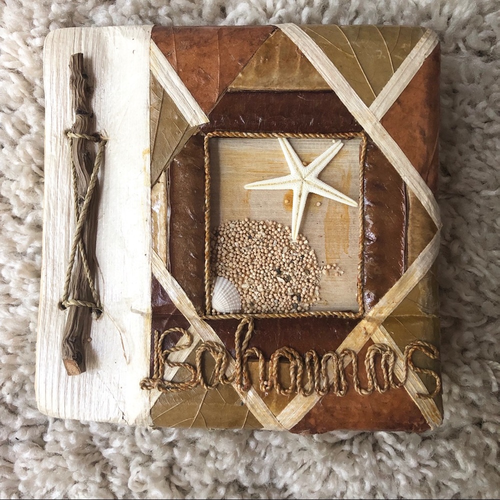 New handmade Bahamas photo album